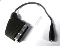 ADAPTER SCART-STECKER AUF 3 5MM KLINKENKUPPLUNG 