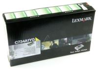 0  LEXMARK R-TONER GELB C734 C736 6K X734 X736 X738 C734A1YG