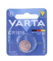 CR1616  3 0V-55MAH LITIUM KNOPFZELLE 16X1 6MM VARTA ELECTRONICS 6616101401