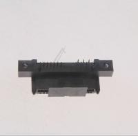 SOCKET-INTERFACE 13P 1R 1MM ANGLE AU BLK 3710002634