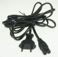 EURONETZKABEL VDE DOPPELNUTKUPPLUNG 2 5M SCHWARZ (ersetzt: #D845308 TOSHIBA AC CORD SET (2WIRE) 