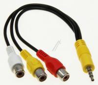 CABLE STEREO TO RCA 15CM RYW ROHS 30067458