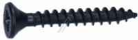 SCREW (COUNTERSUNK-HEAD  3.5*25  BLACK)