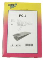 PC2  STAUBSAUGERBEUTEL INHALT: 5+1+1+1 (ersetzt: #P013458 PAPER BAG TYPE C-2ER) 000131K