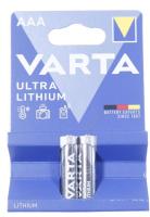 LR03  1 5V MICRO PROFESSIONAL LITHIUM AAA VARTA 2ER BLISTER 6103301402