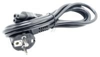 -NETZKABEL SCHWARZ  1.80M EINSEITIG GEWINKELT (ersetzt: #Y258119 ACER CABLE POWER 3PIN EU BLACK) (ersetzt: #2839929 NETZKABEL 3POL) (ersetzt: #Y258087 ACER KABEL NETZ 2.0V 2P EURO) 