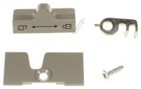 TÜR SCHLIESSUNG  GRAU (ersetzt: #8728936 DOOR LOCK COMPLETE CHARCOAL-GR) 241275730