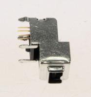 4 JACK-IEEE1394 4P1 AU BLK ANGLE IEEE1394 3722002383