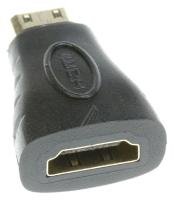 ADAPTER  HDMI-C-STECKER (MINI)  HDMI-A-KUPPLUNG SCHWARZ 