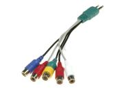 AV KABEL (ersetzt: #D617422 AV2  KOMPONENTE KABEL) (ersetzt: #D617570 AUDIO-VERBINDUNG) K2KYYYY00227