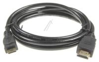 HDMI-A-STECKER  HDMI-C-STECKER (MINI) SCHWARZ  1 5M (ersetzt: #7763917 MINI HDMI-KABEL (1 5M)) 