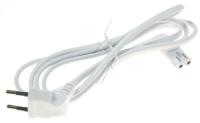 EURO NETZKABEL  GEWINKELT  WEISS 1 5M (ersetzt: #F660994 CBF-POWER CORD DT CEE LP-21L 250V 2.5A W) 