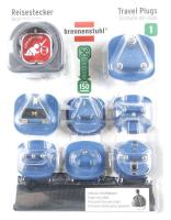 REISESTECKER-SET MIT 10A SICHERUNG 1508160