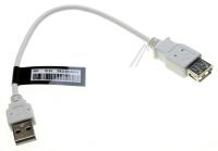 USB CABLE HW-J6502 4P* 150MM WHT* YES N AH3901178C