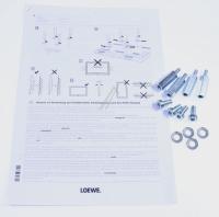 KIT VESA DISTANCE BOLTS M6X32MM 73610002