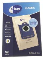 E200S  S-BAG STAUBBEUTEL CLASSIC 5 STÜCK (ersetzt: #3367414 E200  S-BAG CLASSIC STAUBBEUTEL  5STK.) (ersetzt: #5628679 GR212  3 S-BAG ÖKO) 9001684621
