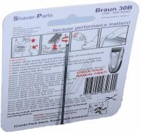 30B SCHERKOPF KOMBIPACK ALTERNATIV FÜR BRAUN 30B