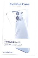  PASSEND FÜR MOBILIZE  GELLY CASE SAMSUNG GALAXY NOTE20 CLEAR