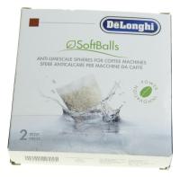 DLSC551  SOFTBALLS  ANTI-KALK-KUGELN FÜR KAFFEEMASCHINEN  2 BEUTEL 5513282331