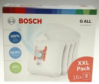 TYP G ALL  STAUBSAUGERBEUTEL XXL-PACK  INHALT 16 STÜCK (ersetzt: #H988814 TYP G ALL  STAUBSAUGERBEUTEL 4 STÜCK BOSCH) 17002095