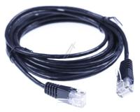 STP NETWORK CABLE CAT5E 3M BLACK NX-N500 ZS096900