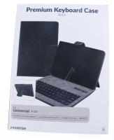 UNIVERSAL TABLET TASTATUR  PREMIUM DRAHTLOS CASE 9-  BLACK QWERTY 23585