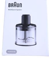 MQS230BK  ZERKLEINERER 500ML FÜR PASSEND FÜR BRAUN STABMIXER TYP 4200  HB 701  HB 901  AX22110050