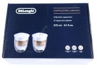 DLSC301  CAPPUCCINO-KOLLEKTION  270 ML  SET MIT 6 DOPPELWANDIGEN GLÄSERN (ersetzt: #H143754 DLSC301  6 CAPPUCCINO GLÄSER CREAMY COLLECTION) 5513284441